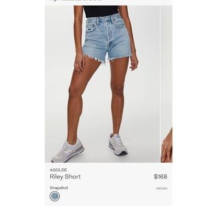 Agolde Riley Shorts